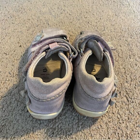 Superfit Toddler Pink Leather Sandals Ankle Support Size 8 - Picture 3 of 9